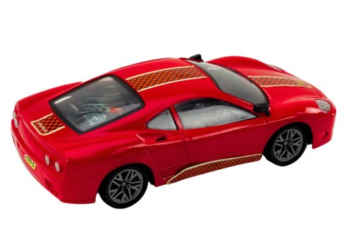 Auto Sportowe Zdalnie Sterowane Na Pilota 1:16 R/C Czerwone Auto Sportowe Zdalnie Sterowane Na Pilota 1:16 R/C Czerwone