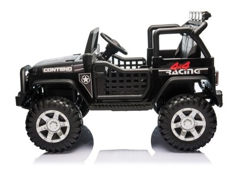 AUTO NA AKUMULATOR DLA DZIECKA JEEP XMX618 LAKIER 4X4 KOŁA EVA SKÓRA PILOT LED MP3