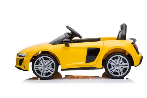 AUTO NA AKUMULATOR DLA DZIECKA AUDI R8 LIFT A300 PILOT SKÓRA EVA LED MP3