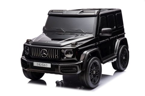 AUTO NA AKUMULATOR DLA 2 DZIECI MERCEDES G63 XXL 24V 4X200W MP4 PILOT LED EVA SKÓRA