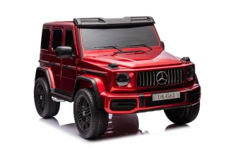 AUTO NA AKUMULATOR DLA 2 DZIECI MERCEDES G63 XXL 24V 4X200W MP4 PILOT LED EVA SKÓRA