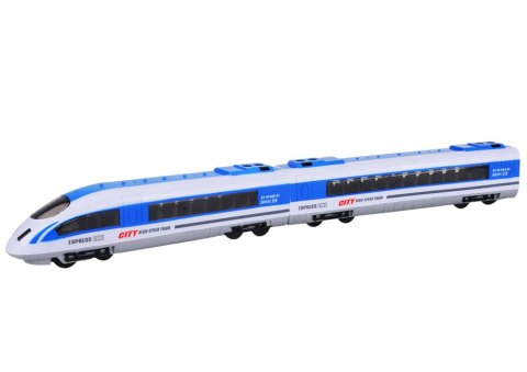 POCIĄG ZDALNIE STEROWANY CITY TRAIN KOLEJKA RC ŚWIATŁA 65CM AKUMULATOR