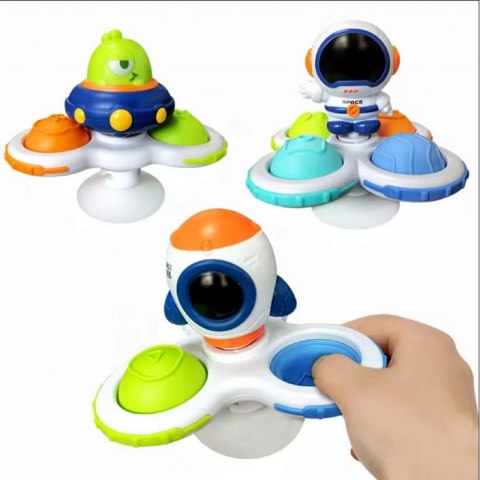 WOOPIE BABY Kosmiczny Spinner Pop-it Zabawka Sensoryczna Wymienne 3 szt.