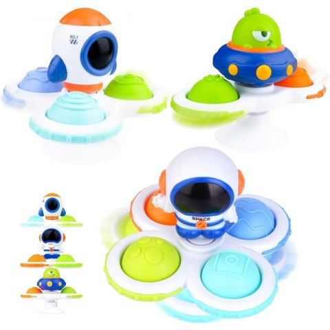 WOOPIE BABY Kosmiczny Spinner Pop-it Zabawka Sensoryczna Wymienne 3 szt.