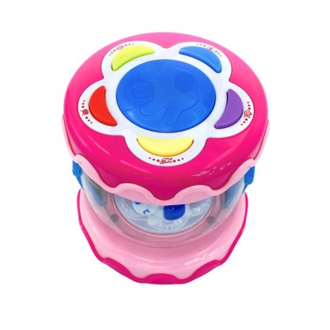 WOOPIE BABY Bębenek Pozytywka Projektor 3w1 Zabawka Muzyczna dla Niemowląt + Walec Roller do Nauki Raczkowania WOOPIE BABY Bębenek Pozytywka Projektor 3w1 Zabawka Muzyczna dla Niemowląt + Walec Roller do Nauki Raczkowania