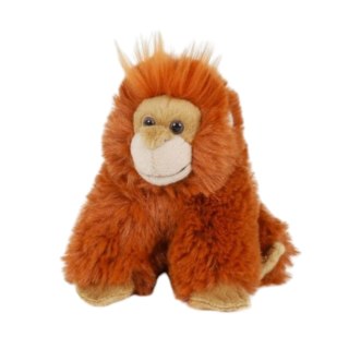 Maskotka Mini Małpa Orangutan Pluszak 13cm Miękka Przytulanka Miś Małpka