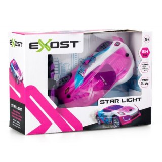 SAMOCHÓD ZDALNIE STEROWANY WYŚCIGÓWKA STAR LIGHT RÓŻOWY PILOT 2.4G