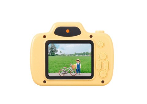 APARAT FOTOGRAFICZNY DLA DZIECI ZDJĘCIA NAGRYWANIE KARTA PAMIĘCI 64GB ŻÓŁTY APARAT FOTOGRAFICZNY DLA DZIECI ZDJĘCIA NAGRYWANIE KARTA PAMIĘCI 64GB ŻÓŁTY