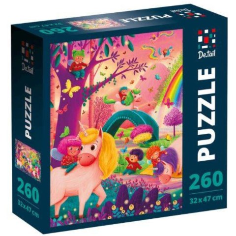 Puzzle Swiat Jednorozców 260 el. dla dzieci