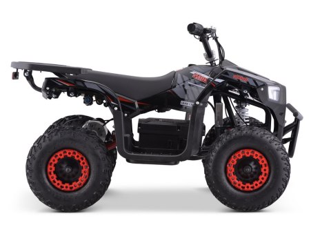 DYZU QUAD NA AKUMULATOR DLA DZIECI OUTLANDER ATV 27KM/H 1000W BEZSZCZOTKOWY DO 60KG SKÓRA KLUCZYKI