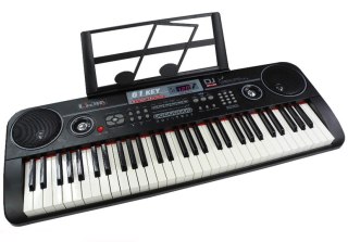 KEYBOARD ORGANY DLA DZIECKA 328-06 MIKROFON WYŚWIETLACZ STEREO NAGRYWANIE