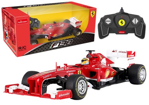 AUTO ZDALNIE STEROWANE 1:18 BOLID RC FERRARI F1 RASTAR AMORTYZATORY PILOT