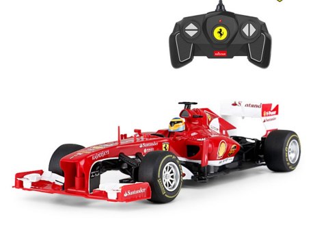 AUTO ZDALNIE STEROWANE 1:18 BOLID RC FERRARI F1 RASTAR AMORTYZATORY PILOT