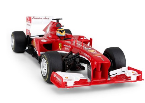 AUTO ZDALNIE STEROWANE 1:18 BOLID RC FERRARI F1 RASTAR AMORTYZATORY PILOT