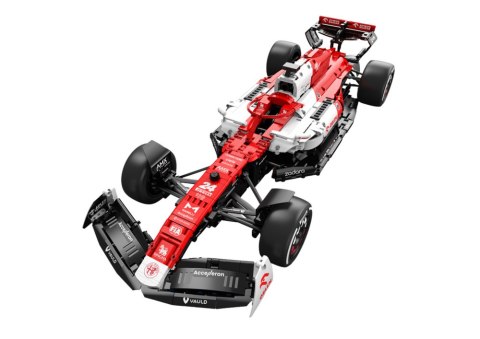 KLOCKI KONSTRUKCYJNE AUTO RC WYŚCIGÓWKA 1:8 BOLID F1 ALFA ROMEO C42 RASTAR