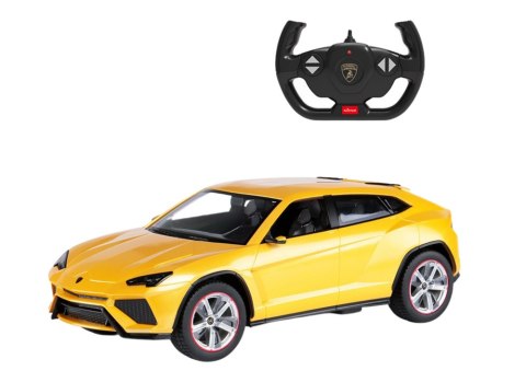 AUTO ZDALNIE STEROWANE SAMOCHÓD RC 1:14 LAMBORGHINI URUS ŻÓŁTE RASTAR PILOT