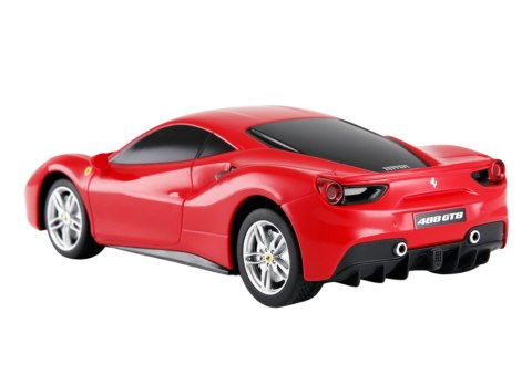 AUTO ZDALNIE STEROWANE SAMOCHÓD RC 1:24 FERRARI 488 GTB RASTAR ZASIĘG 30M