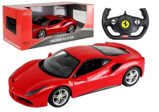 AUTO ZDALNIE STEROWANE SAMOCHÓD RC 1:14 FERRARI 488 GTB RASTAR 9 KM/H