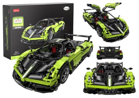 KLOCKI KONSTRUKCYJNE AUTO RC RASTAR PAGANI HUYARA CB 1:8 ZESTAW 2896 EL.