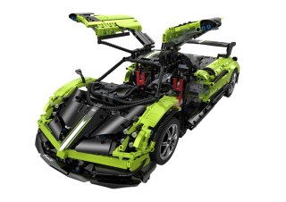 KLOCKI KONSTRUKCYJNE AUTO RC RASTAR PAGANI HUYARA CB 1:8 ZESTAW 2896 EL.