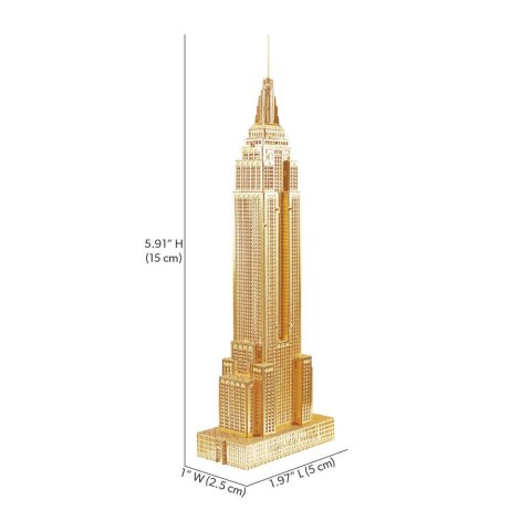 Piececool Puzzle Metalowe Model 3D - Empire State Building