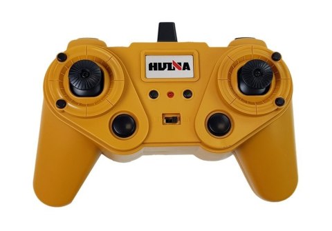 KOPARKA ZDALNIE STEROWANA RC 1:14 HUINA 1592 AKUMULATOR ŚWIATŁO PILOT 2.4G