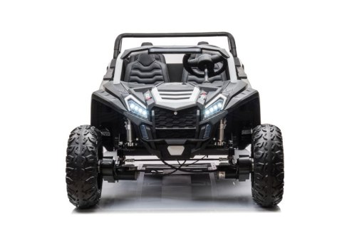 DUŻE AUTO NA AKUMULATOR TERENOWE BUGGY A033 DLA 4 DZIECI 4X150W 2X24V SKÓRA EVA KLUCZYKI MP3 RADIO