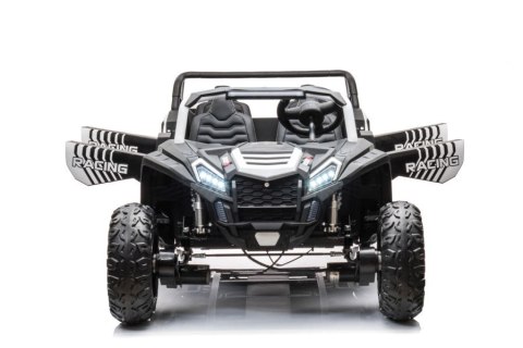 DUŻE AUTO NA AKUMULATOR TERENOWE BUGGY A033 DLA 4 DZIECI 4X150W 2X24V SKÓRA EVA KLUCZYKI MP3 RADIO