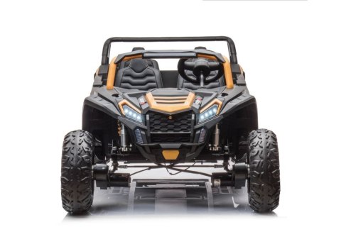 DUŻE AUTO NA AKUMULATOR TERENOWE BUGGY A033 DLA 4 DZIECI 4X150W 2X24V SKÓRA EVA KLUCZYKI MP3 RADIO