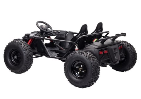 DUŻE AUTO NA AKUMULATOR BUGGY SX2358 XXL DLA 2 DZIECI 800W SKÓRA 25KM/H LED MP3 KOŁA POMPOWANE