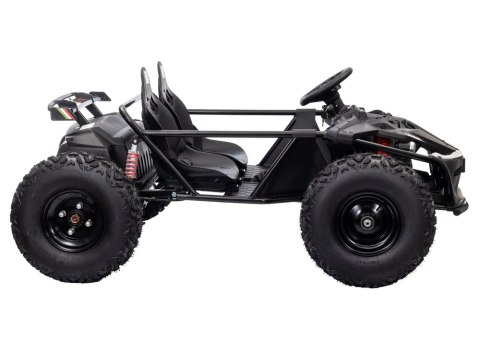 DUŻE AUTO NA AKUMULATOR BUGGY SX2358 XXL DLA 2 DZIECI 800W SKÓRA 25KM/H LED MP3 KOŁA POMPOWANE