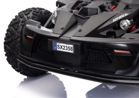 DUŻE AUTO NA AKUMULATOR BUGGY SX2358 XXL DLA 2 DZIECI 800W SKÓRA 25KM/H LED MP3 KOŁA POMPOWANE