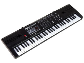 KEYBOARD ORGANY PIANINO MQ-012FM MIKROFON RADIO NAGRYWANIE TRYB NAUKI GŁOŚNIK