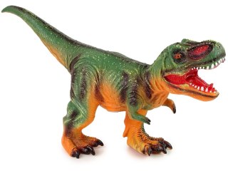 DUŻA FIGURKA DINOZAUR TYRANOZAUR REX 60CM GUMOWY NA BATERIE DŹWIĘKI