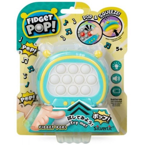 GRA ZRĘCZNOŚCIOWA PAMIĘCIOWA ELEKTRONICZNA FIDGET POP IT 4 TRYBY GRY 3 KOLORY