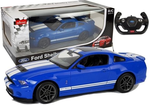 Auto R/C Ford Shelby Rastar 1:14 Niebieski na Pilota