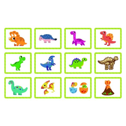 TOOKY TOY Układanka Magnetyczna Dinozaury Puzzle