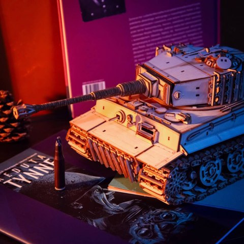 World Of Tanks Drewniane Klocki Puzzle Model 3D - Czołg Tiger M1 1417 el