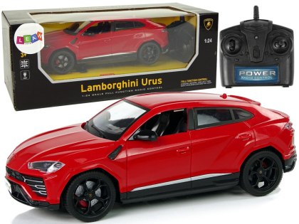 SAMOCHÓD ZDALNIE STEROWANY AUTO RC LAMBORGHINI URUS 1:24 ŚWIATŁA PILOT 2.4G