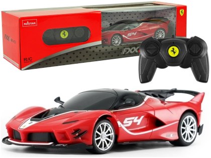 SAMOCHÓD ZDALNIE STEROWANY AUTO RC FERRARI 1:24 RASTAR ŚWIATŁA PILOT 2.4G