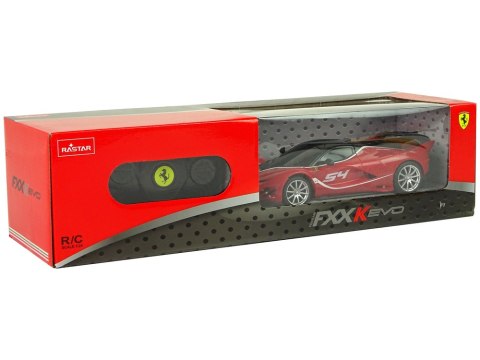 SAMOCHÓD ZDALNIE STEROWANY AUTO RC FERRARI 1:24 RASTAR ŚWIATŁA PILOT 2.4G