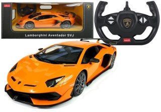 SAMOCHÓD ZDALNIE STEROWANY AUTO RC LAMBORGHINI AVENTADOR 1:14 LED PILOT 2.4G