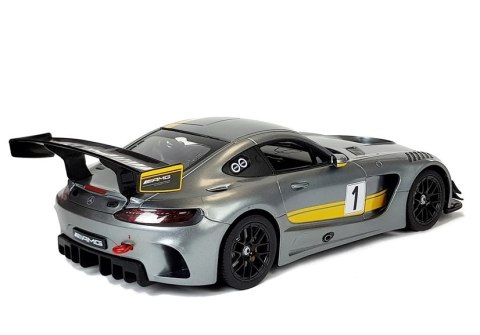 SAMOCHÓD ZDALNIE STEROWANY AUTO RC MERCEDES AMG GT3 SZARY 1:14 RASTAR PILOT SAMOCHÓD ZDALNIE STEROWANY AUTO RC MERCEDES AMG GT3 SZARY 1:14 RASTAR PILOT