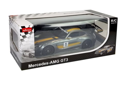 SAMOCHÓD ZDALNIE STEROWANY AUTO RC MERCEDES AMG GT3 SZARY 1:14 RASTAR PILOT SAMOCHÓD ZDALNIE STEROWANY AUTO RC MERCEDES AMG GT3 SZARY 1:14 RASTAR PILOT