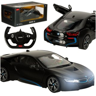 SAMOCHÓD ZDALNIE STEROWANY AUTO RC BMW i8 1:14 RASTAR OTWIERANE DRZWI LED PILOT