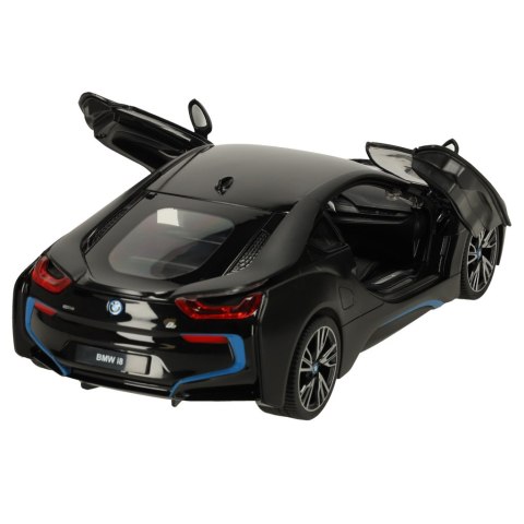SAMOCHÓD ZDALNIE STEROWANY AUTO RC BMW i8 1:14 RASTAR OTWIERANE DRZWI LED PILOT