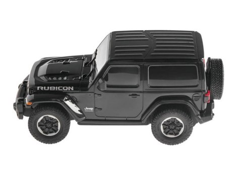 SAMOCHÓD ZDALNIE STEROWANY AUTO RC 1:24 JEEP WRANGLER JL RUBICON PILOT CZARNY