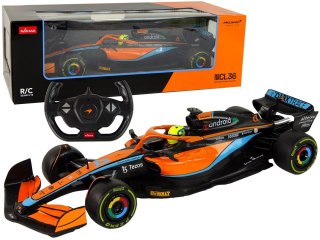 SAMOCHÓD ZDALNIE STEROWANY AUTO WYŚCIGOWE RC MCLAREN F1 RASTAR 1:12 PILOT