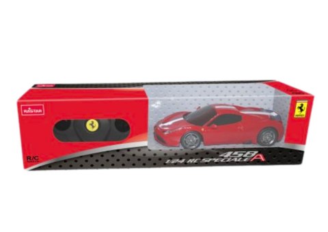 SAMOCHÓD ZDALNIE STEROWANY AUTO RC FERRARI 458 SPECIALE 1:24 PILOT 2.4G