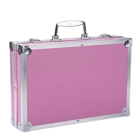 DUŻY ZESTAW ARTYSTYCZNY W WALIZCE JEDNOROŻEC 145 EL. KREDKI FARBY PASTELE AKCESORIA